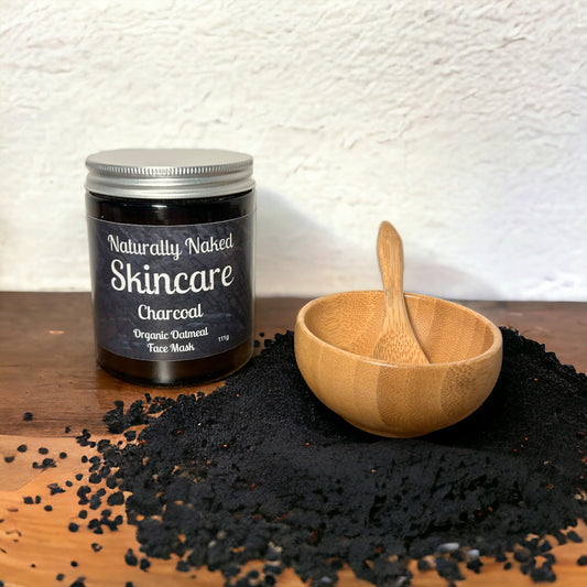 Charcoal Organic Oatmeal Face Mask